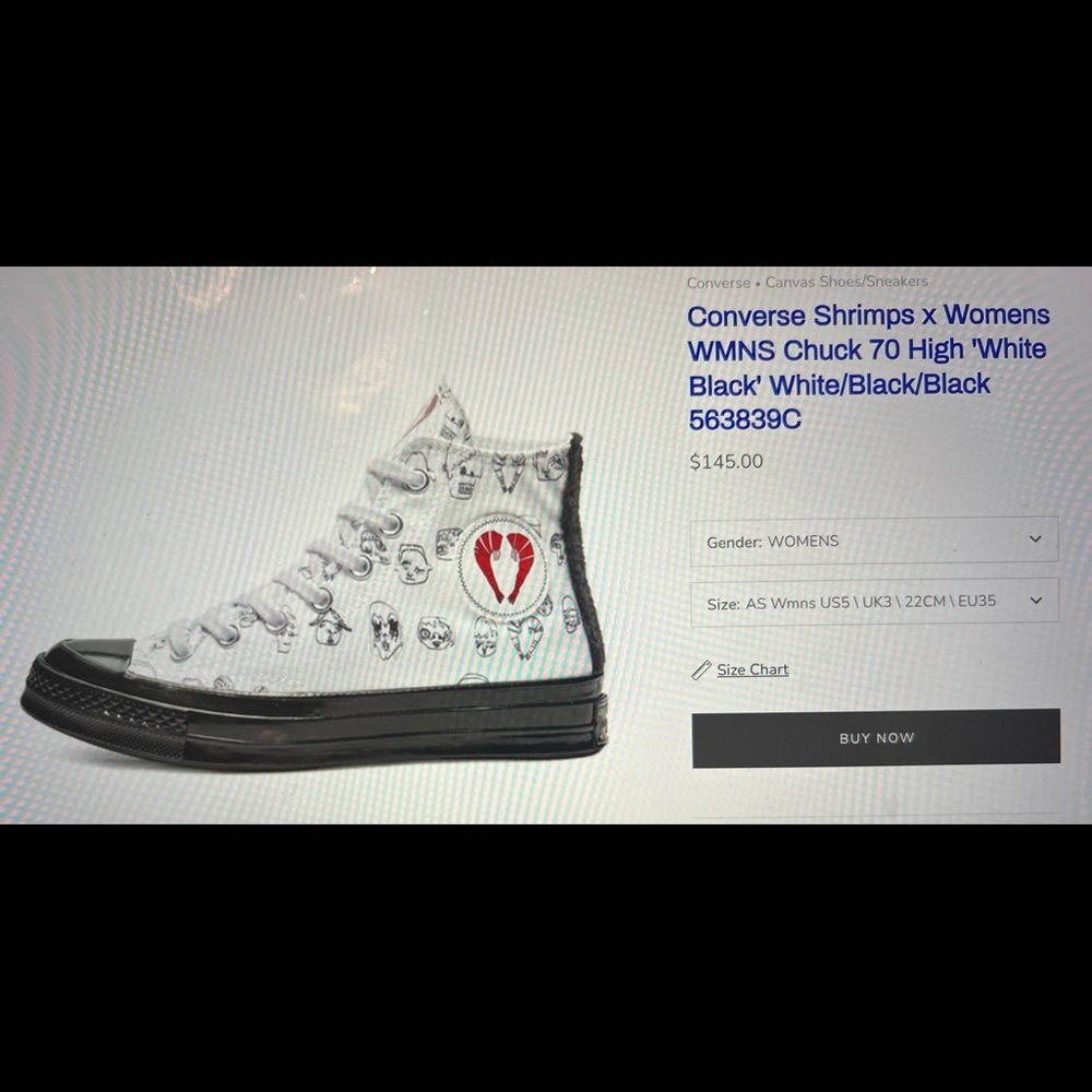 Super cool Converse shoes *LIMITED EDITION!!